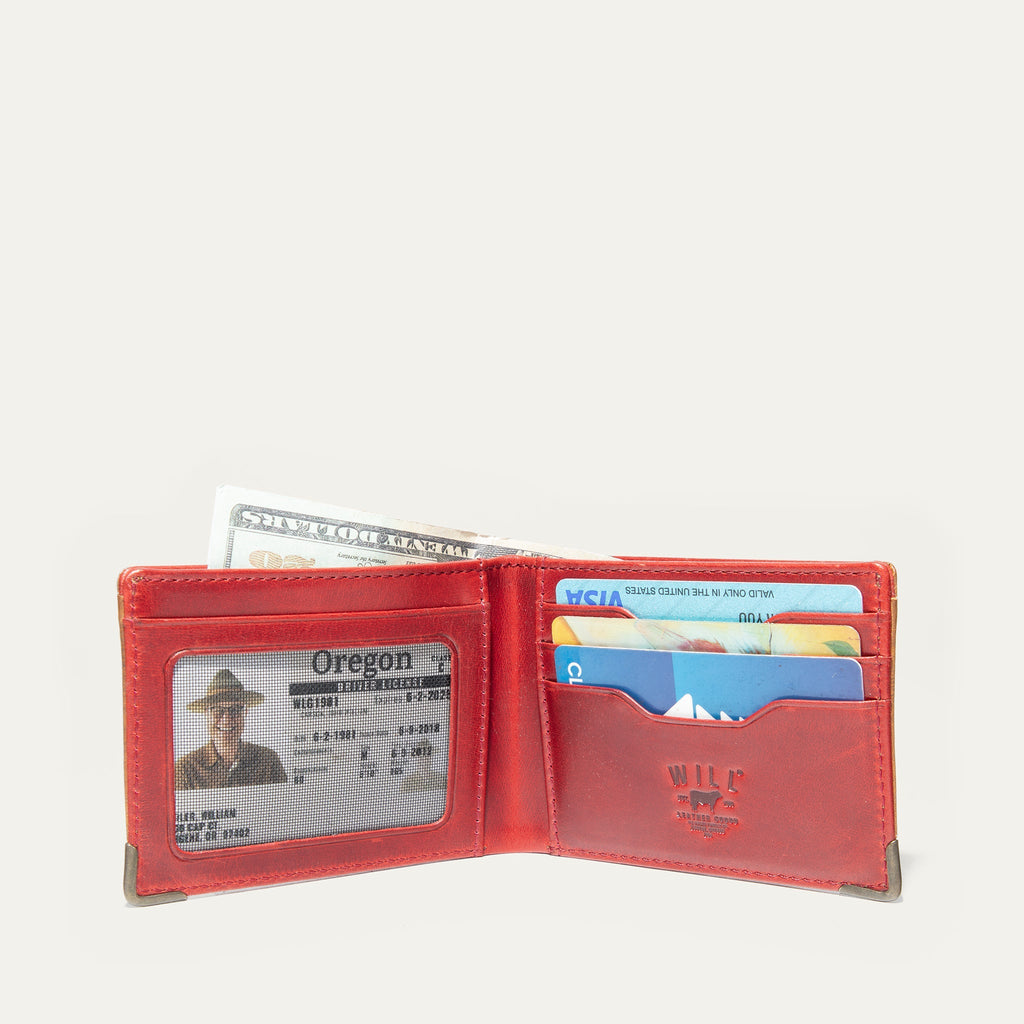 William Two Tone Wallet Will Leather Goods