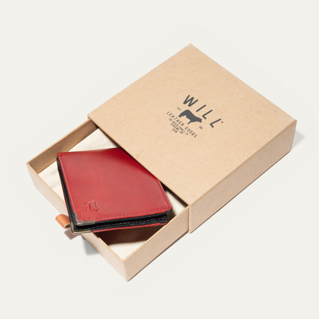 William Two Tone Wallet Will Leather Goods