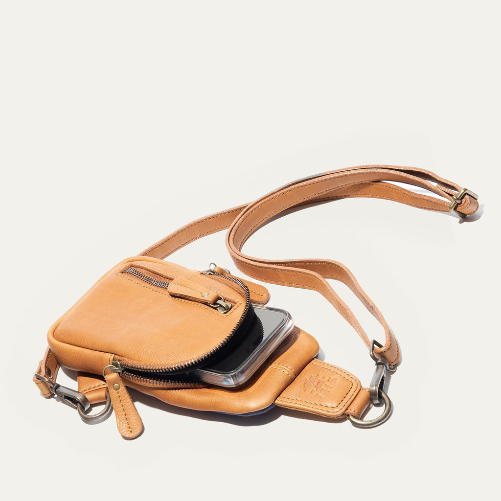 Leather Mini Sling Bag Will Leather Goods