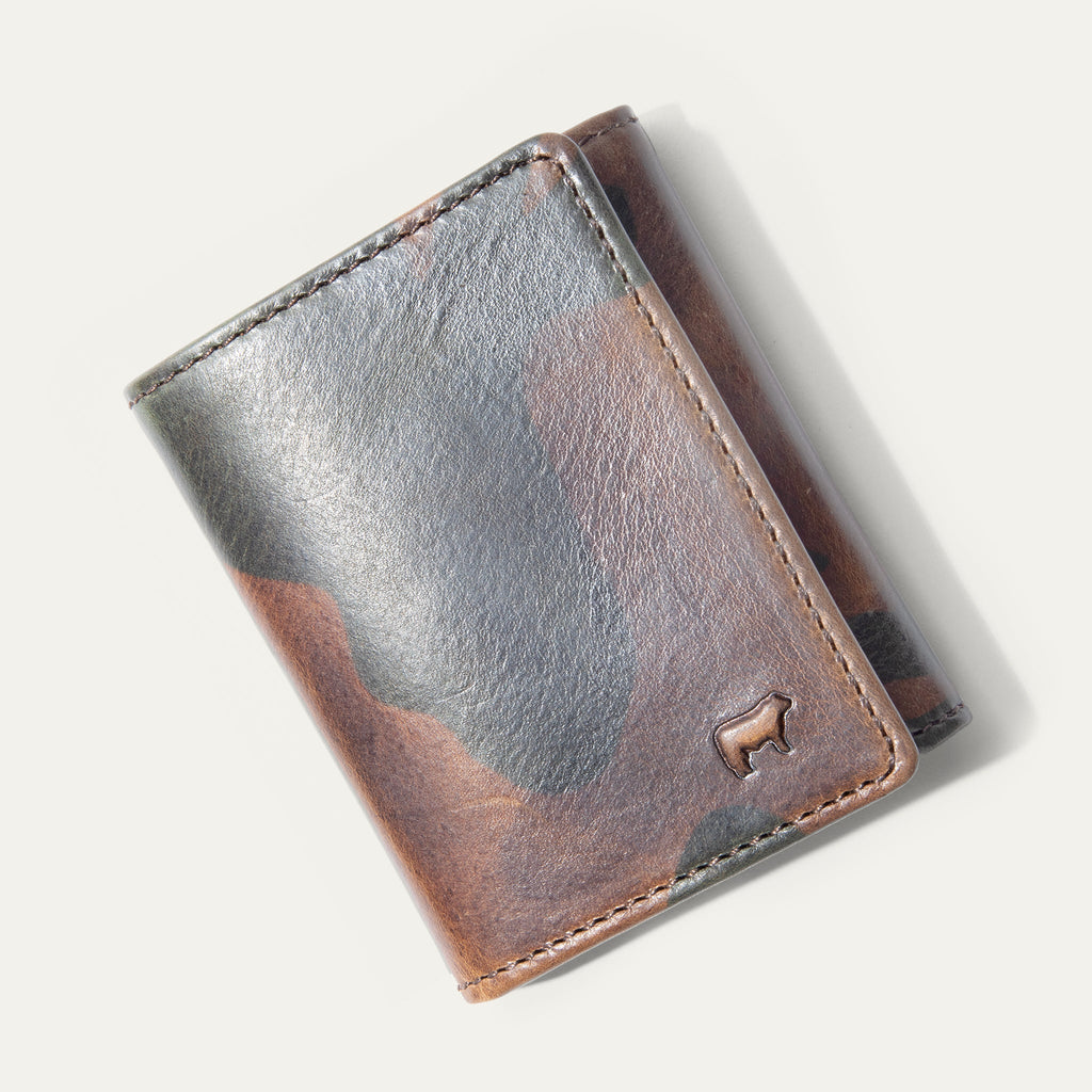 Military Trifold Will Leather Goods