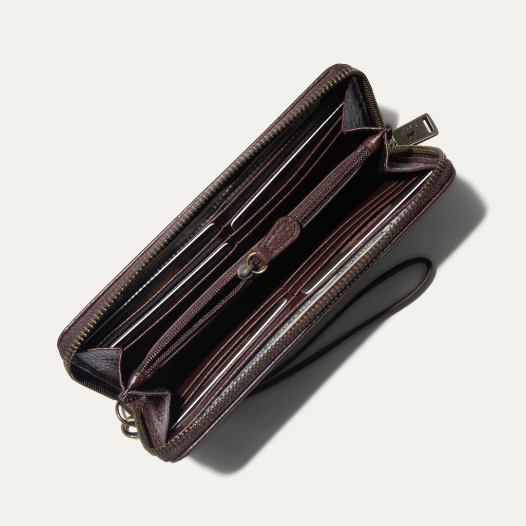 Zip Around Clutch Will Leather Goods