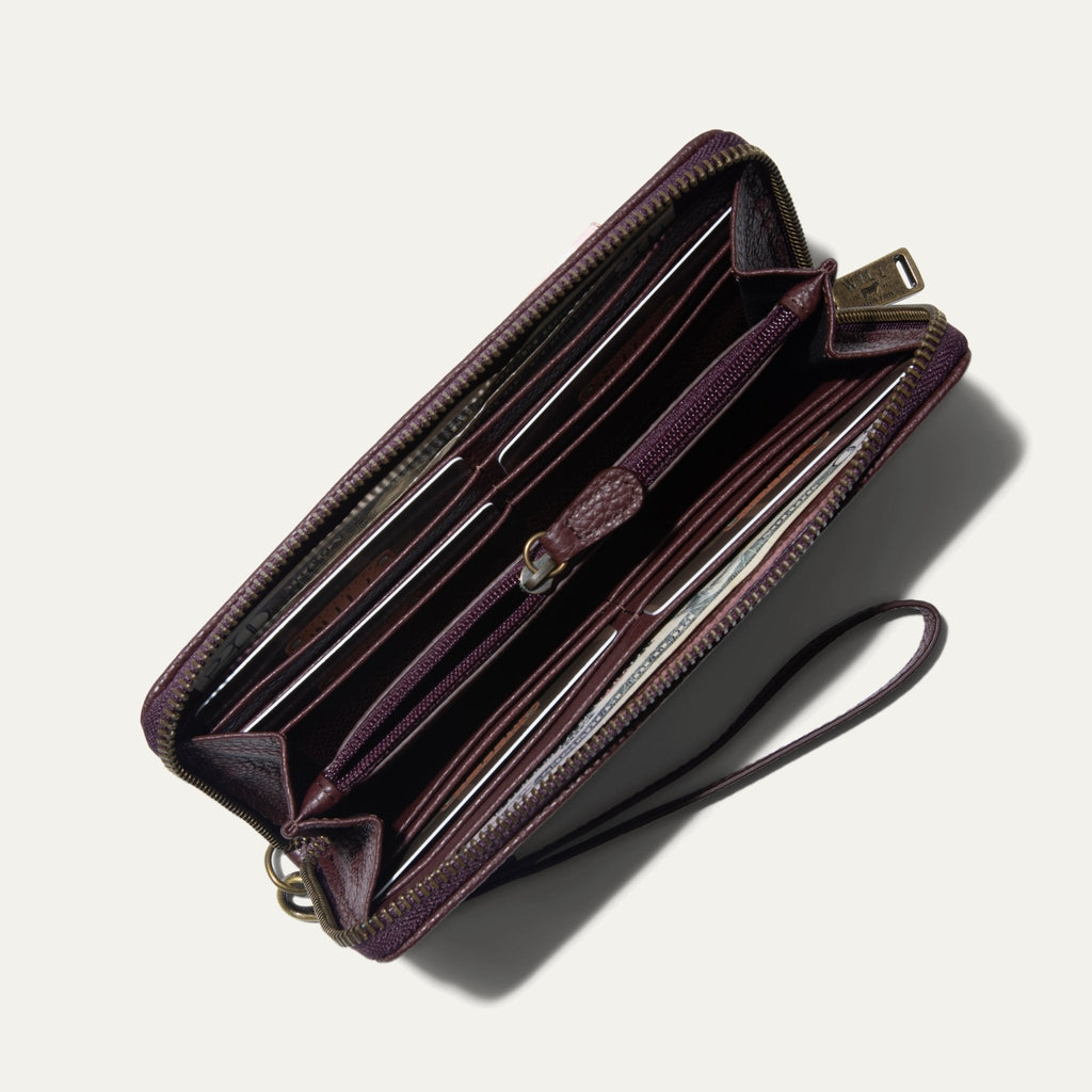 Zip Around Clutch Will Leather Goods