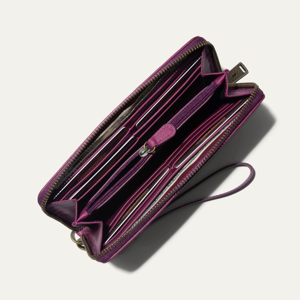Zip Around Clutch Will Leather Goods
