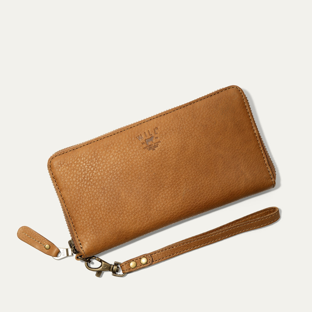 Zip Around Clutch Will Leather Goods