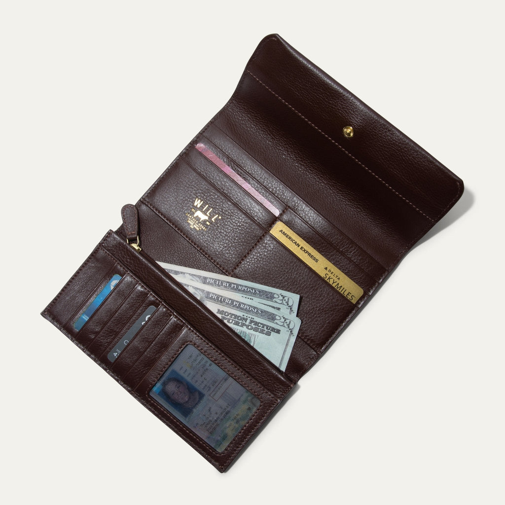 ITALIAN CLUTCH WALLET Will Leather Goods