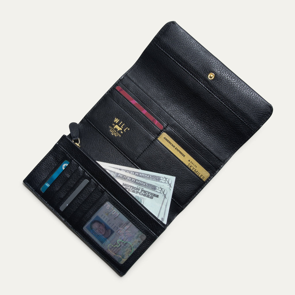 ITALIAN CLUTCH WALLET Will Leather Goods