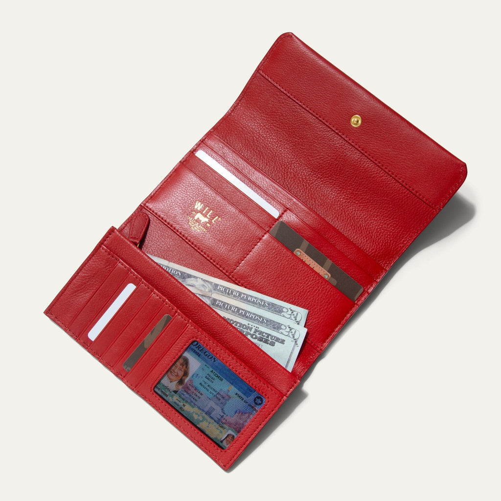 ITALIAN CLUTCH WALLET Will Leather Goods