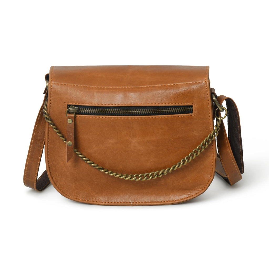 The Molina Satchel- Tan Brown Classy Leather Bags