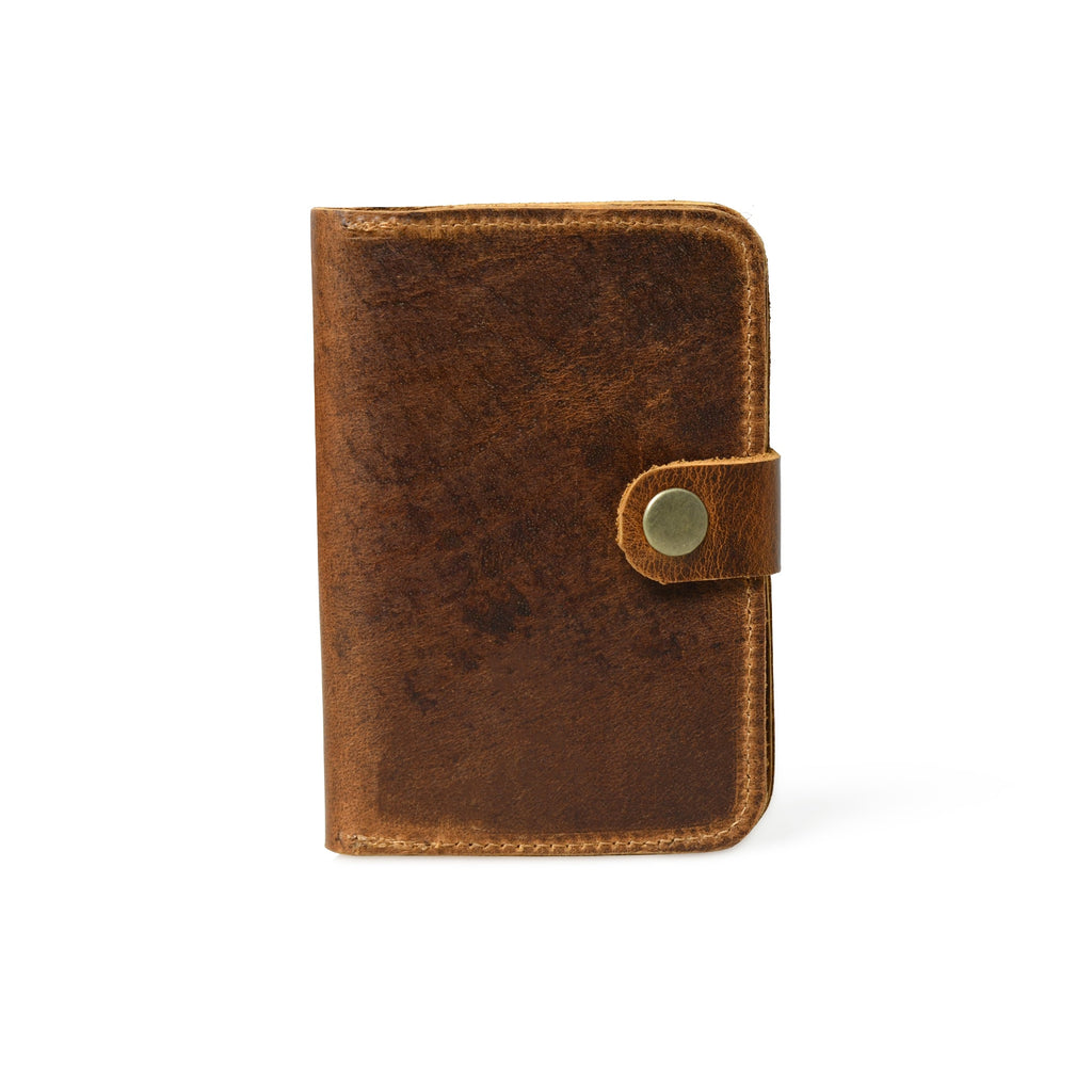 Chic Voyage Passport Sleeve - Brown Classy Leather Bags
