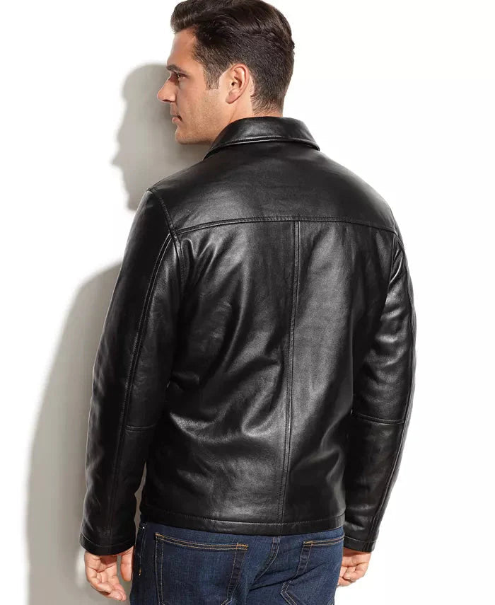 The Wolfman Leather Bomber Jacket Classy Leather Bags