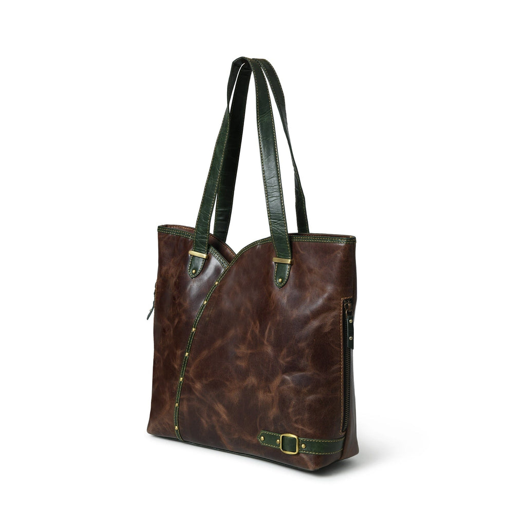 The Riley Handbag - Brown Classy Leather Bags
