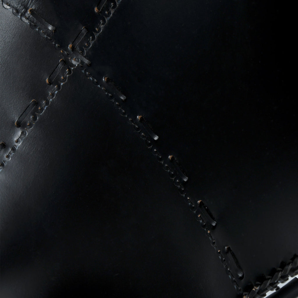 The Jet Black Butterfly Chair Classy Leather Bags