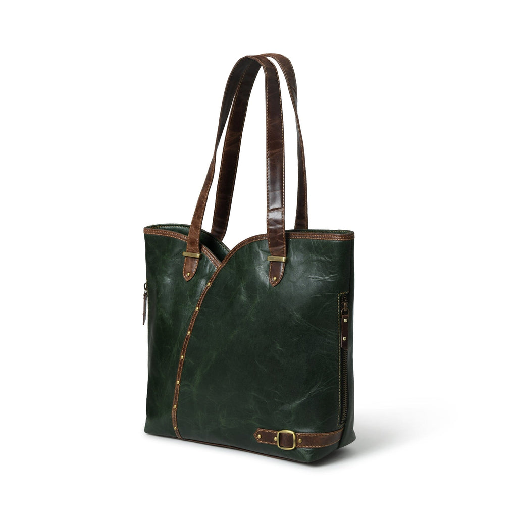 The Riley Handbag- Green Classy Leather Bags