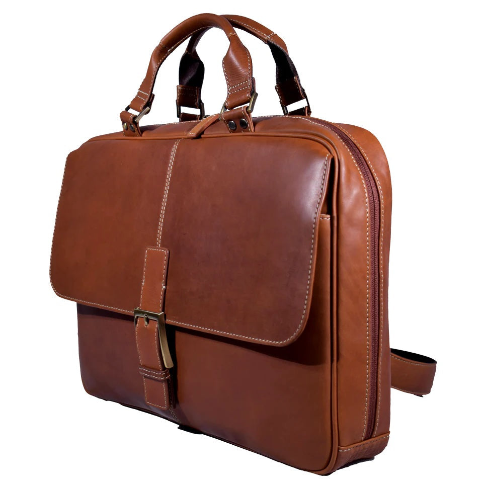 Boconi Bryant Leather Briefcase Analyst Bag Boconi