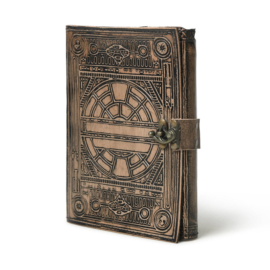 Star Wars Leather Journal - Light Brown Classy Leather Bags