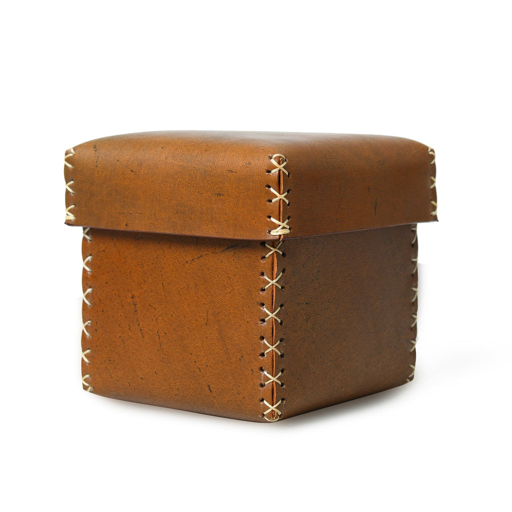 Multi Utility Leather Storage Box Classy Leather Bags