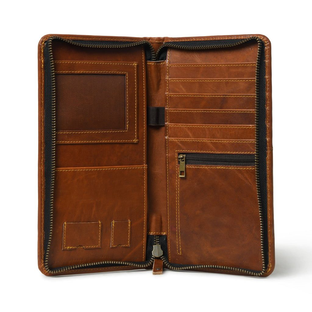 Kim & Blair Combo - Cocoa Brown Classy Leather Bags