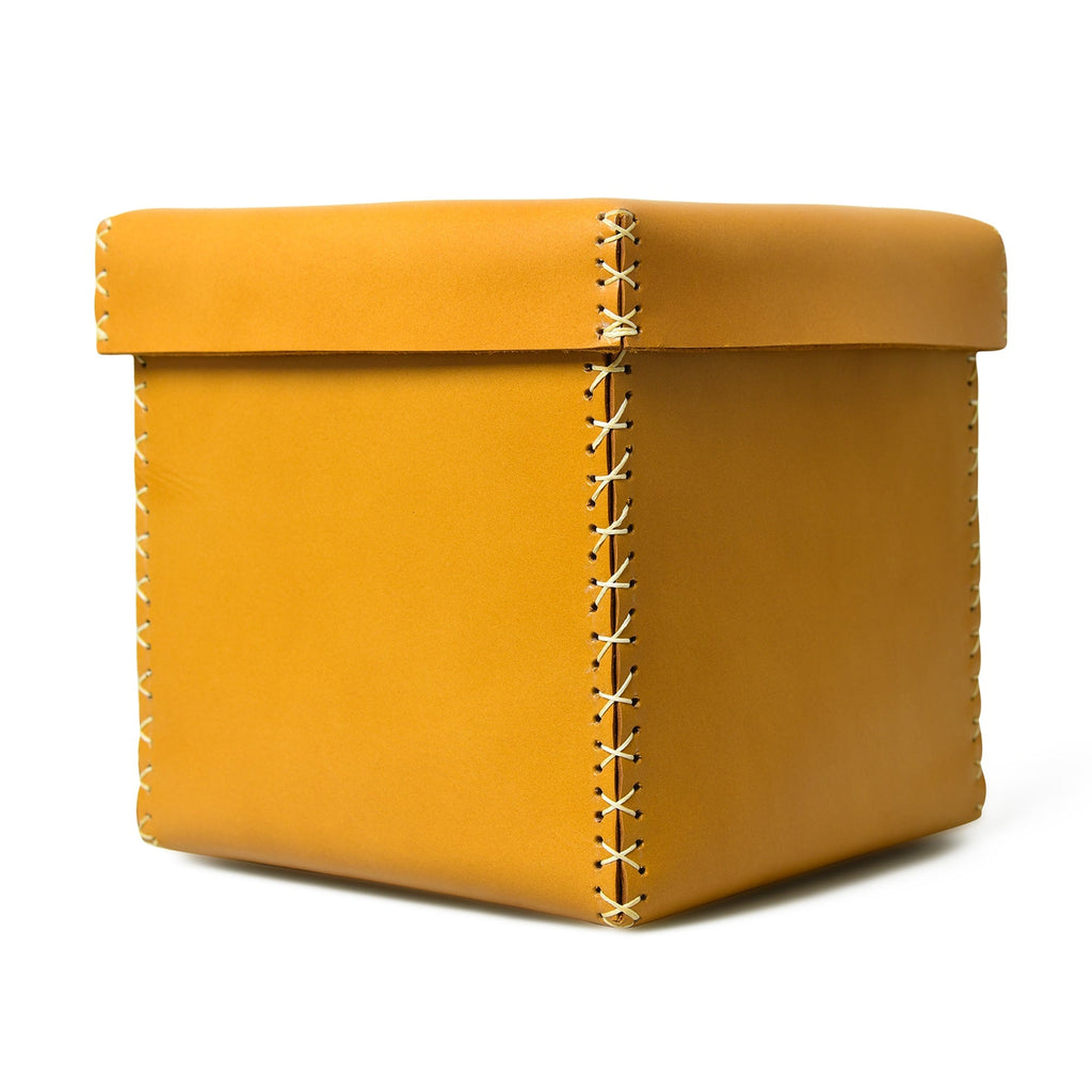 Multi Utility Leather Storage Box Classy Leather Bags