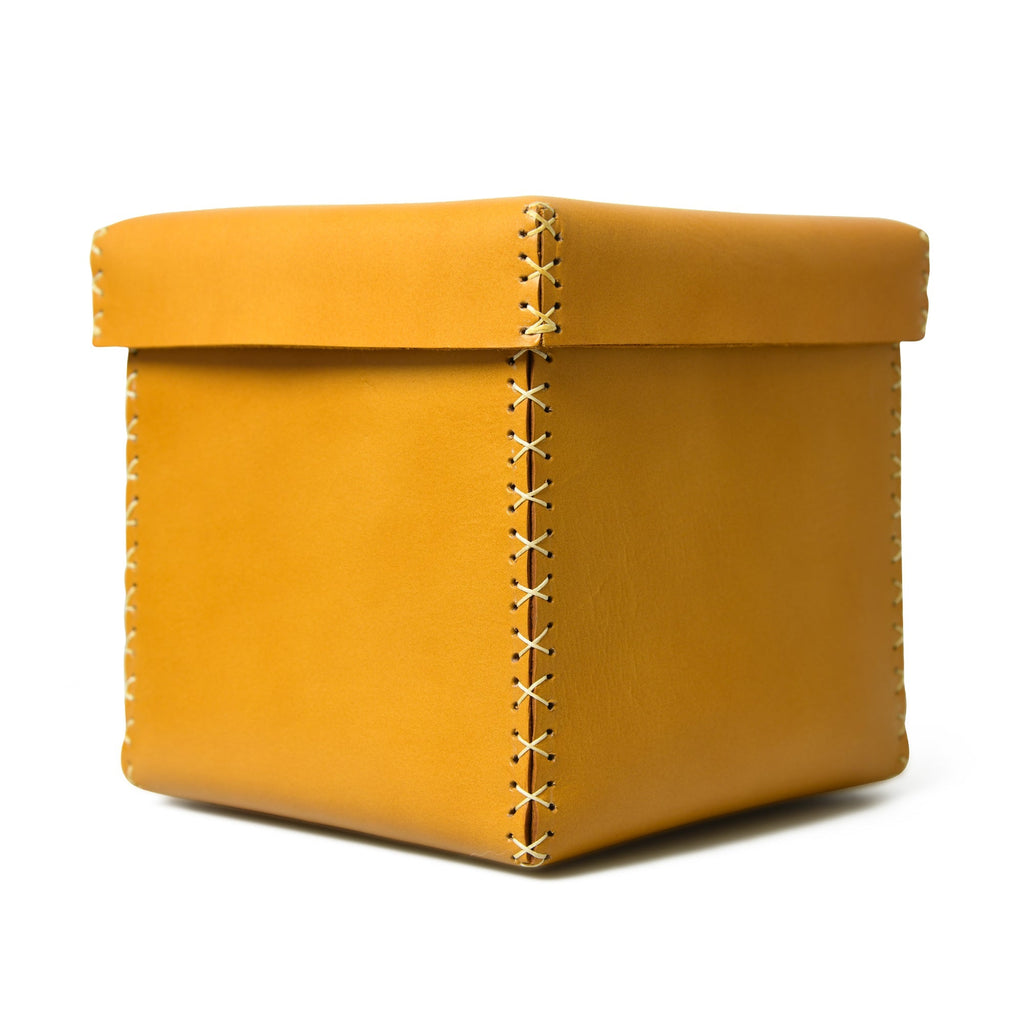 Multi Utility Leather Storage Box Classy Leather Bags
