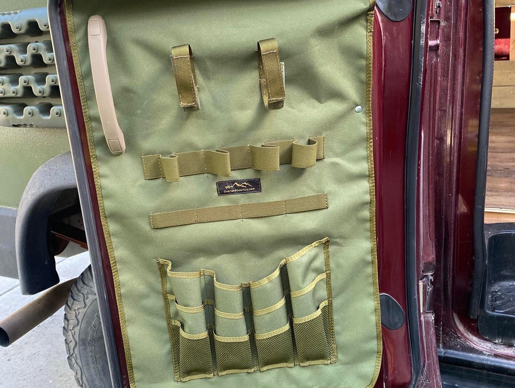 Ford Econoline Barn Door Panel Organizer Overland Gear Guy