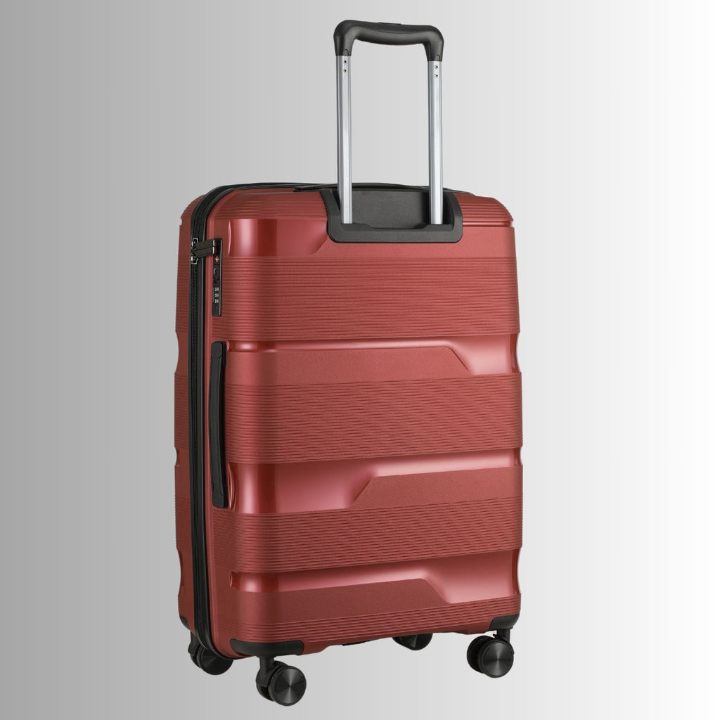 24-inch Red Hardcase Roller Luggage Sole Premise