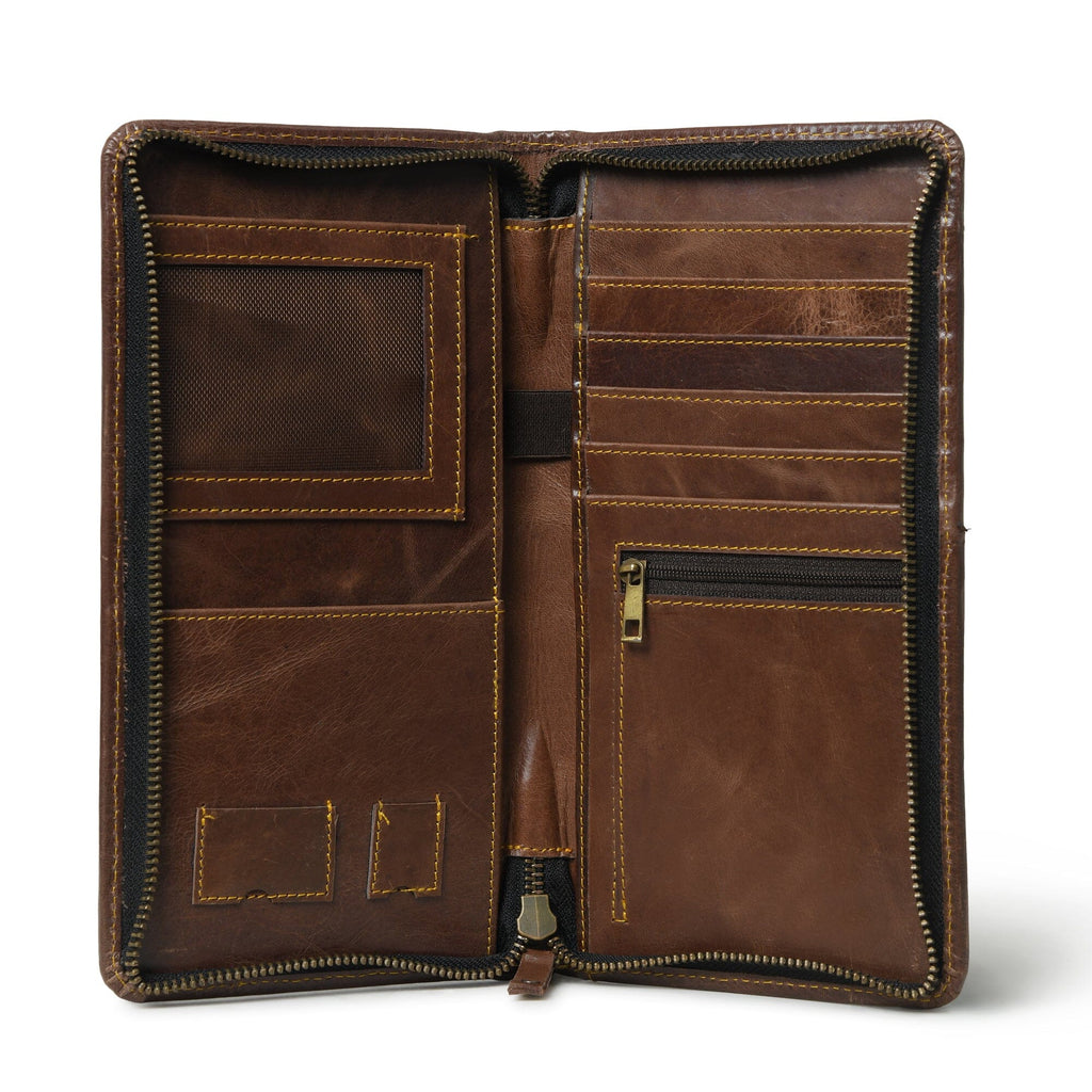 Kim & Blair Combo - Dark Brown Classy Leather Bags