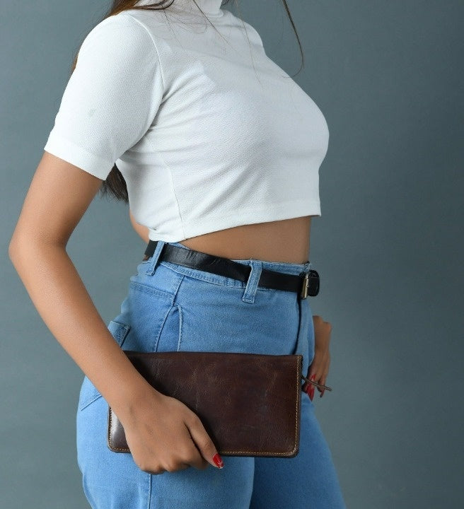 Blair Women's Wallet- Cocoa Brown Classy Leather Bags