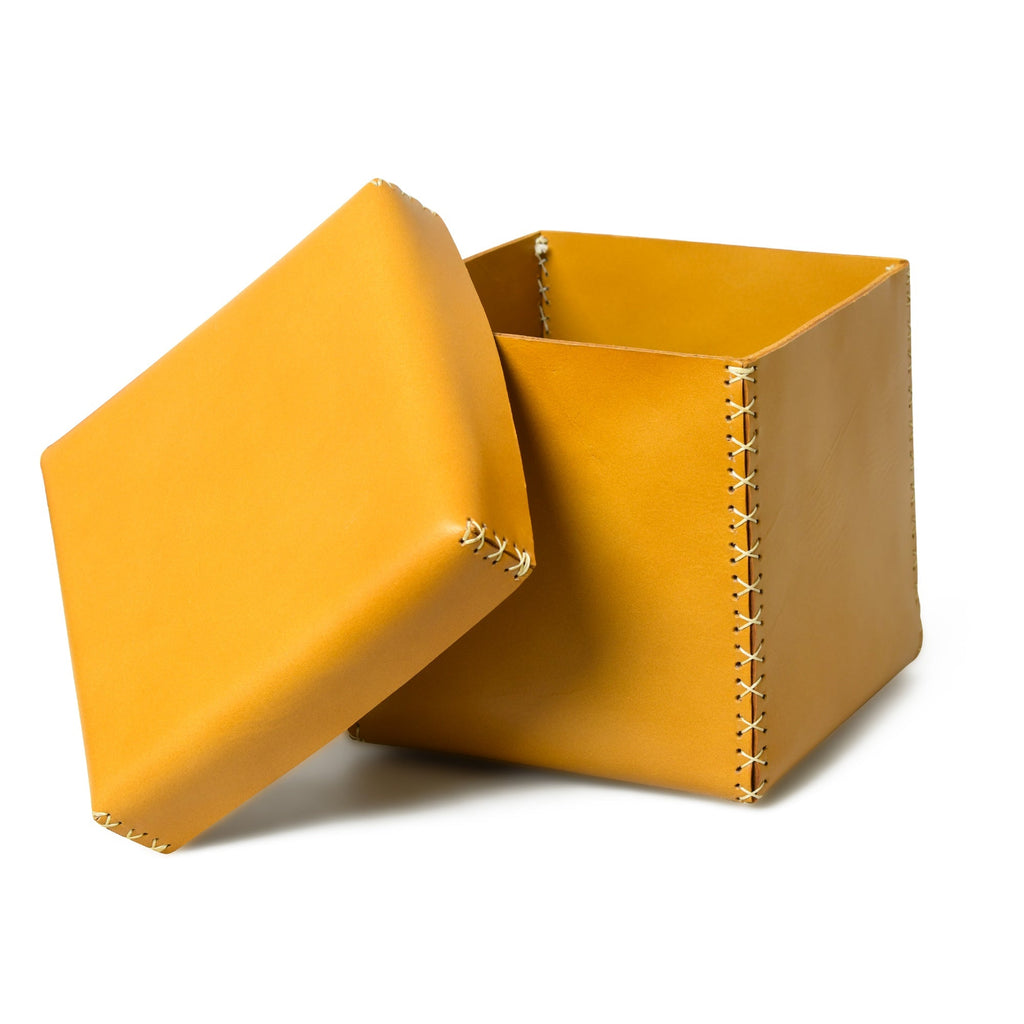 Multi Utility Leather Storage Box Classy Leather Bags