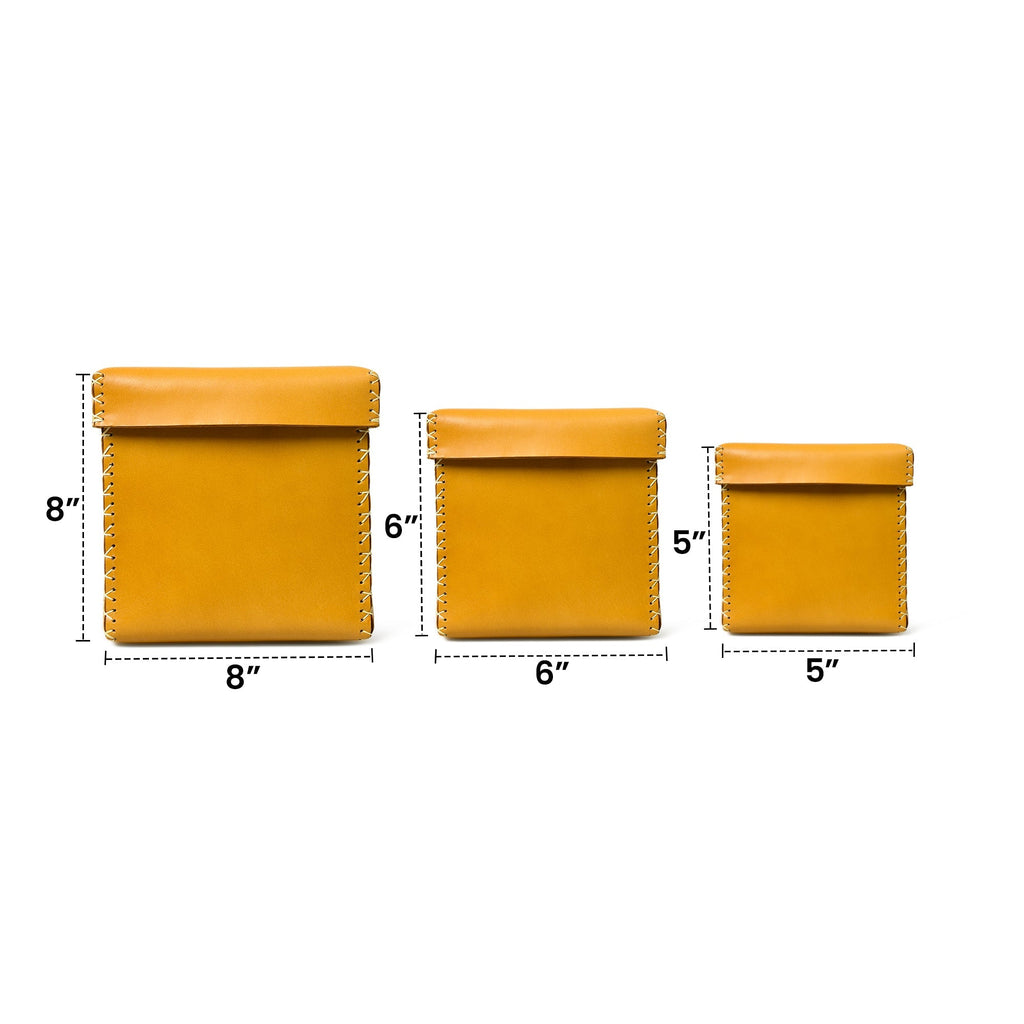 Multi Utility Leather Storage Box Classy Leather Bags
