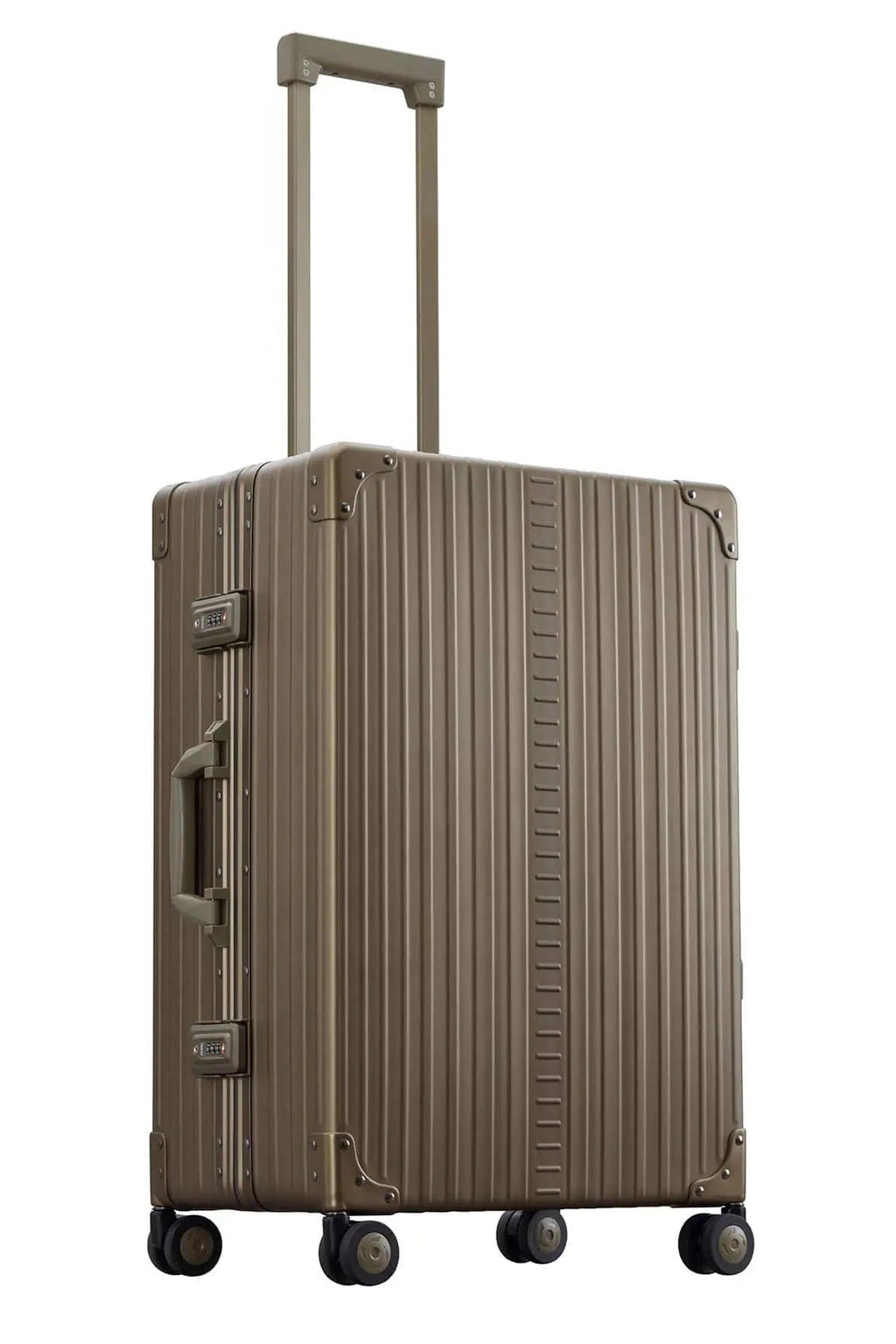 Aleon Aluminum 26" Checked Traveler Suitcase Aleon