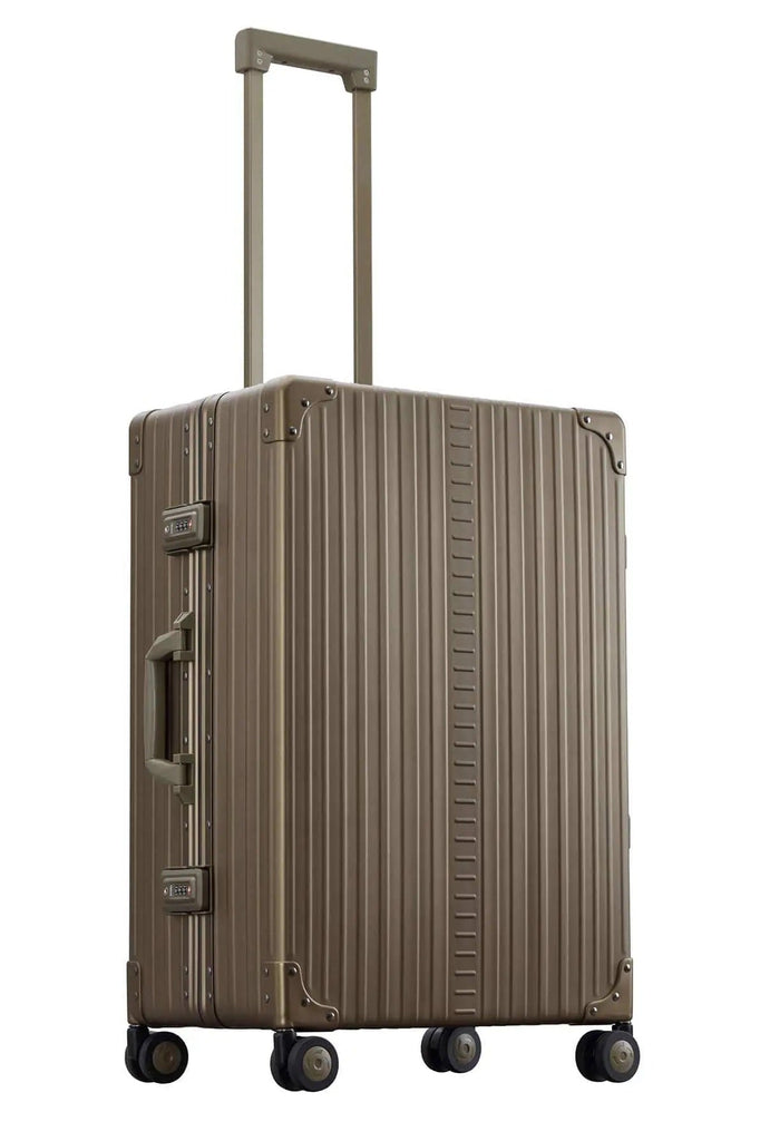 Aleon Aluminum 26" Checked Traveler Suitcase Aleon