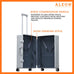 Aleon Aluminum 26" Checked Traveler Suitcase Aleon