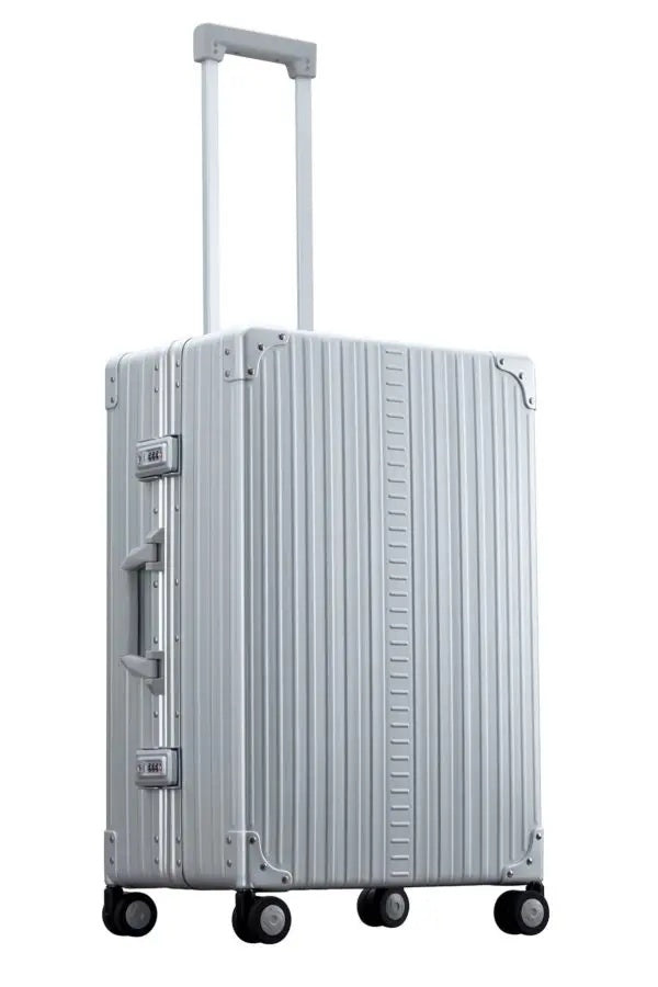 Aleon Aluminum 26" Checked Traveler Suitcase Aleon