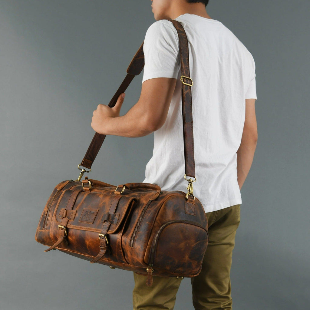 Sinclair Buffalo Duffle Classy Leather Bags