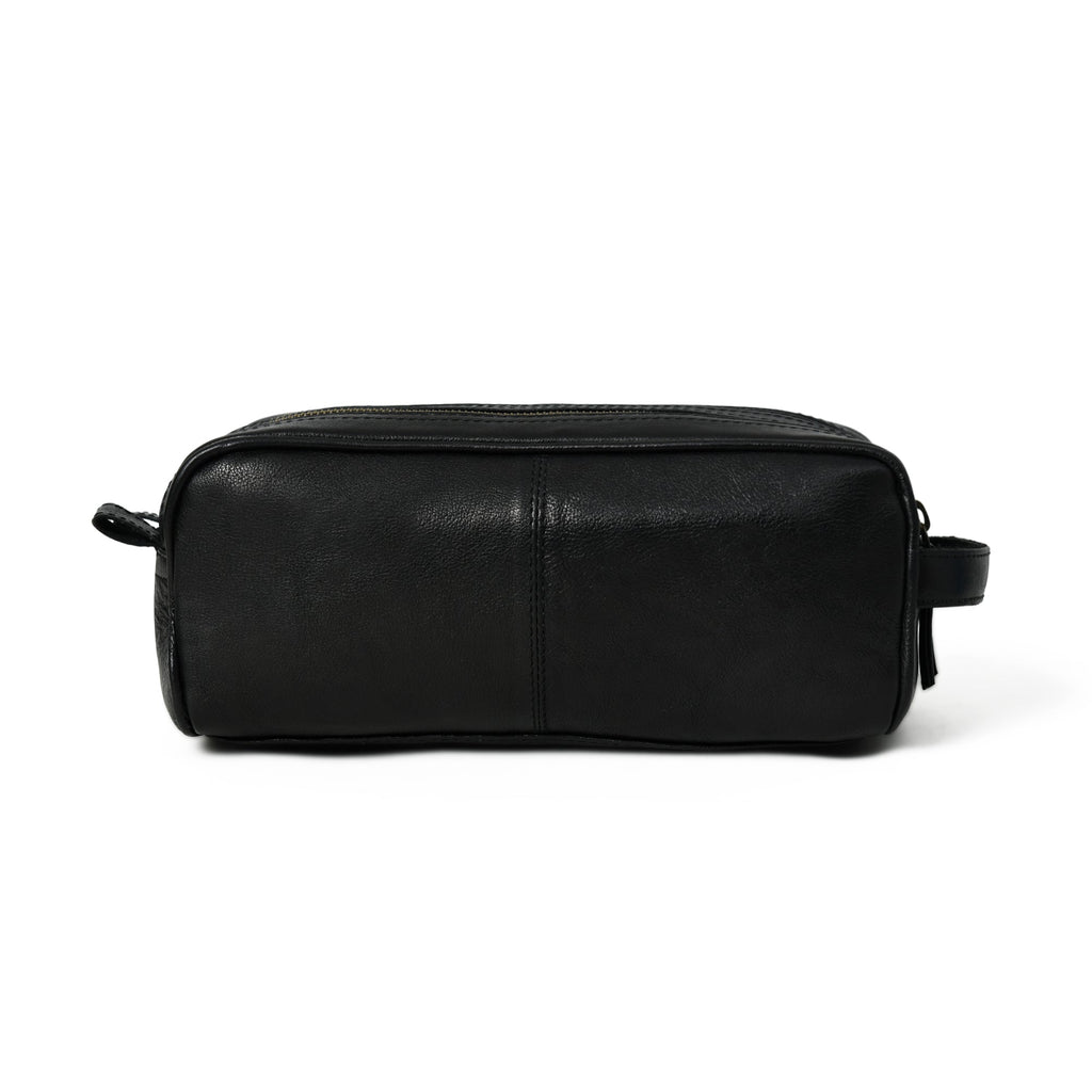 Midnight Deluxe Toiletry Bag-Twin Section Classy Leather Bags