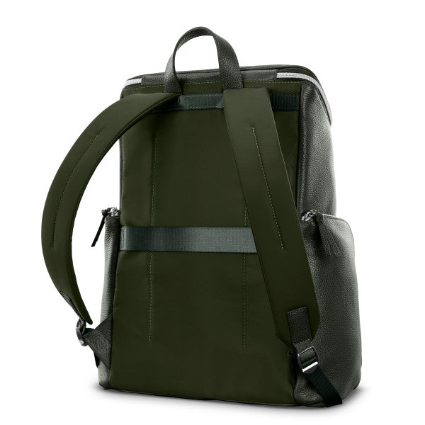 Samsonite Mobile Solution 2 Leather Deluxe Backpack Samsonite