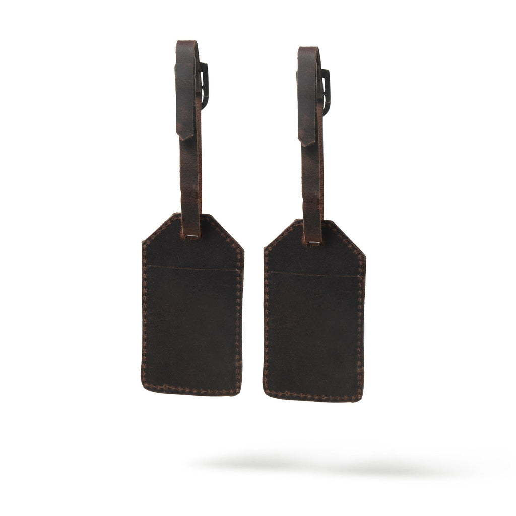 Leather Luggage Tag Set Classy Leather Bags