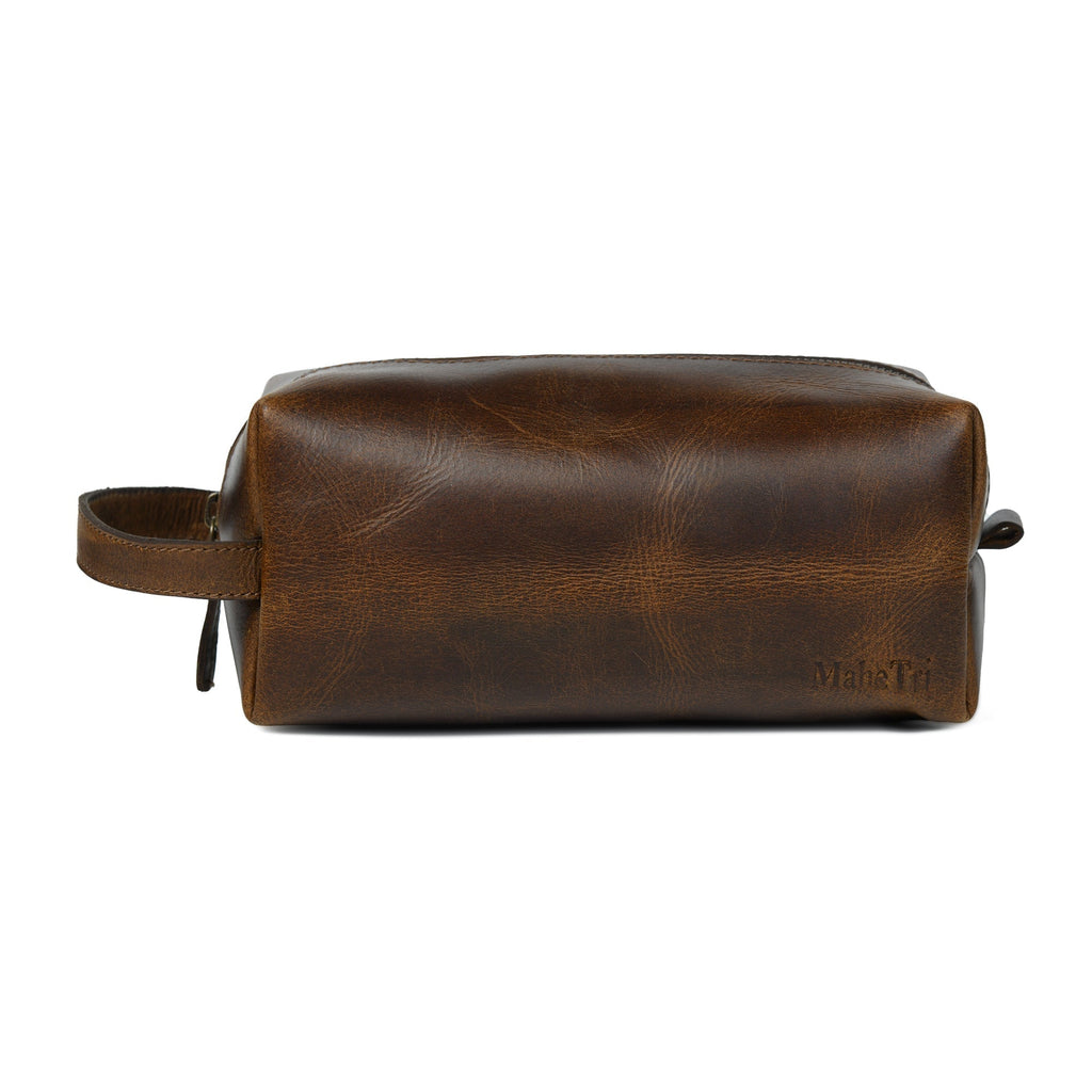 The Cambridge Leather Dopp Kit Classy Leather Bags
