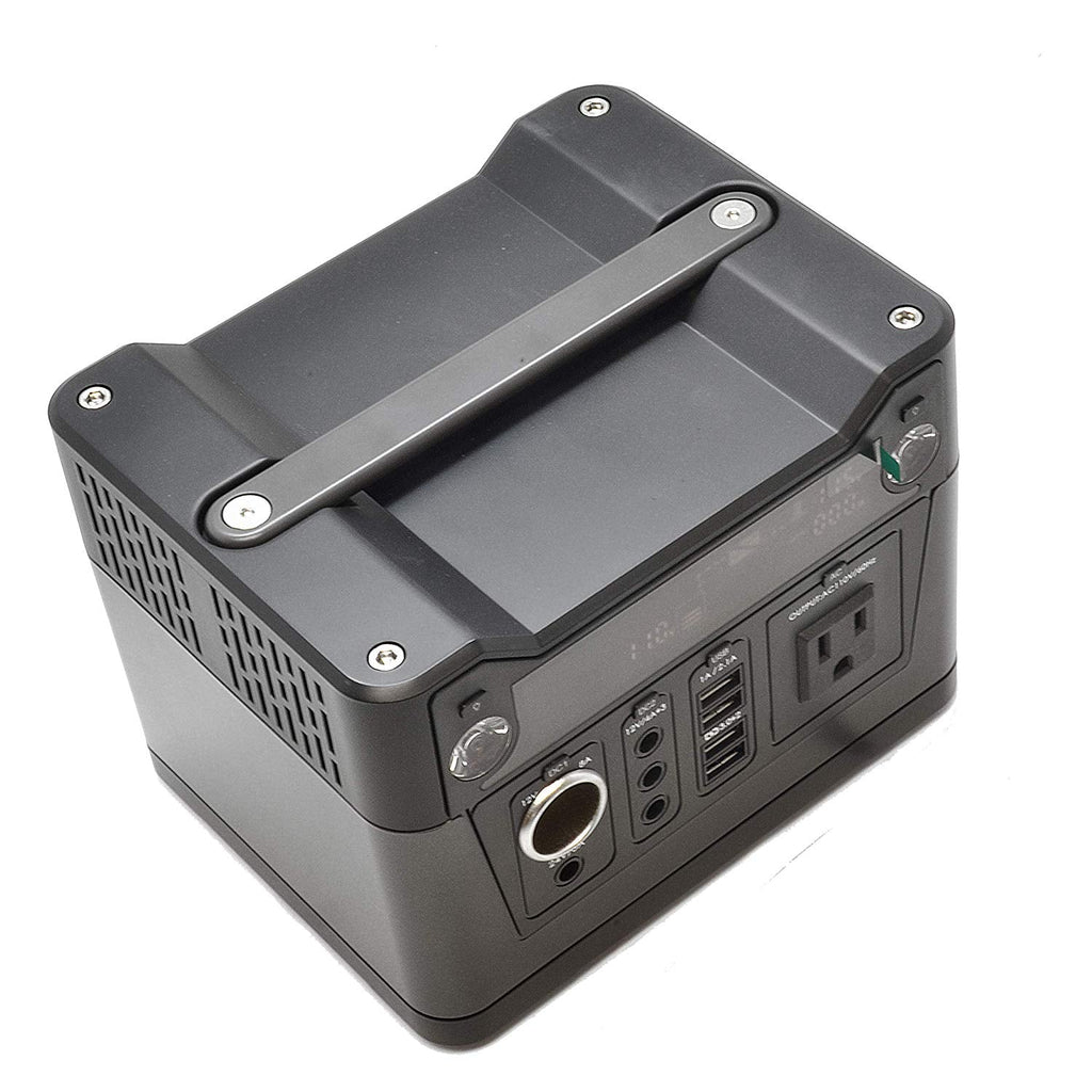 Portable Power Generator Station, 300W Backup Battery Pack UPS Power Supply 110V AC Outlet, QC3.0 USB, 12V/24V DC, LED Flashlight for Travel, Camping, Home, Emergency (PW-300) Ceptics