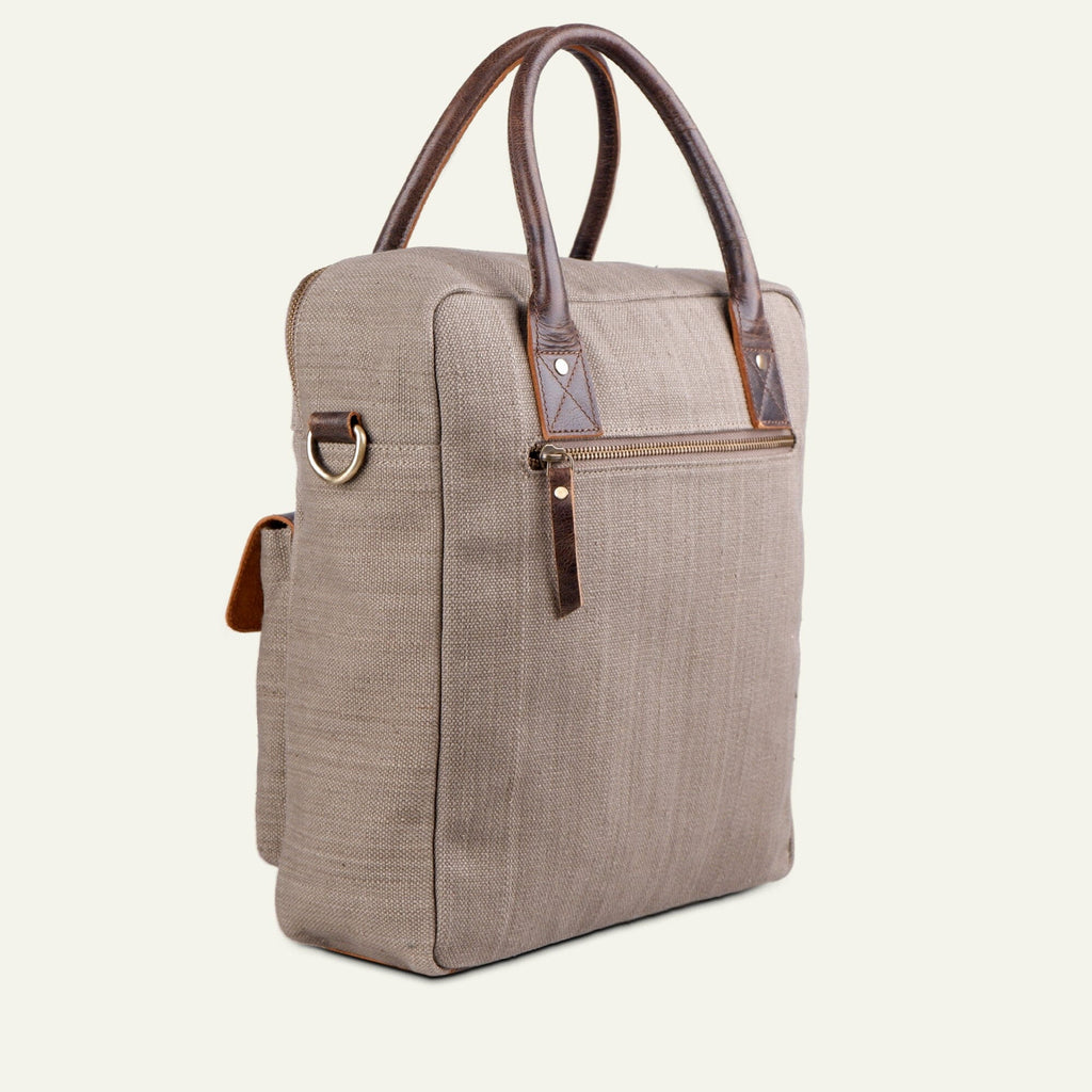 The Parker Canvas Classy Leather Bags