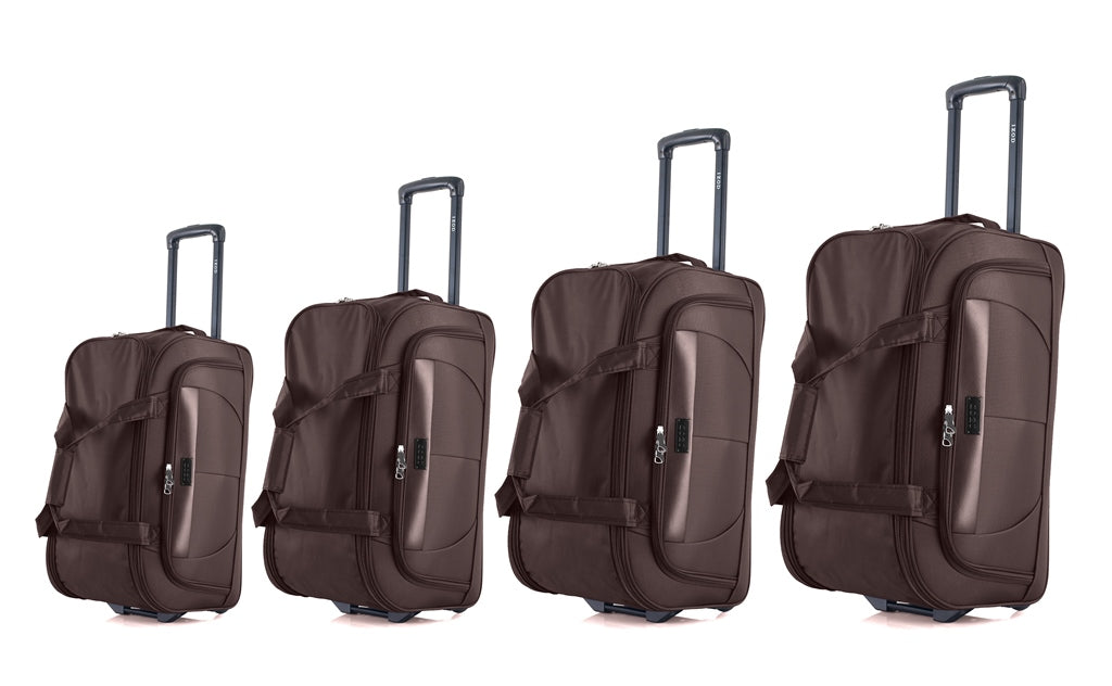 IZOD Carol Lightweight Soft Shell Rolling Duffel Bag with Wheels and Telescopic Handle – Travel-Ready Luggage Duffel Mirage Luggage