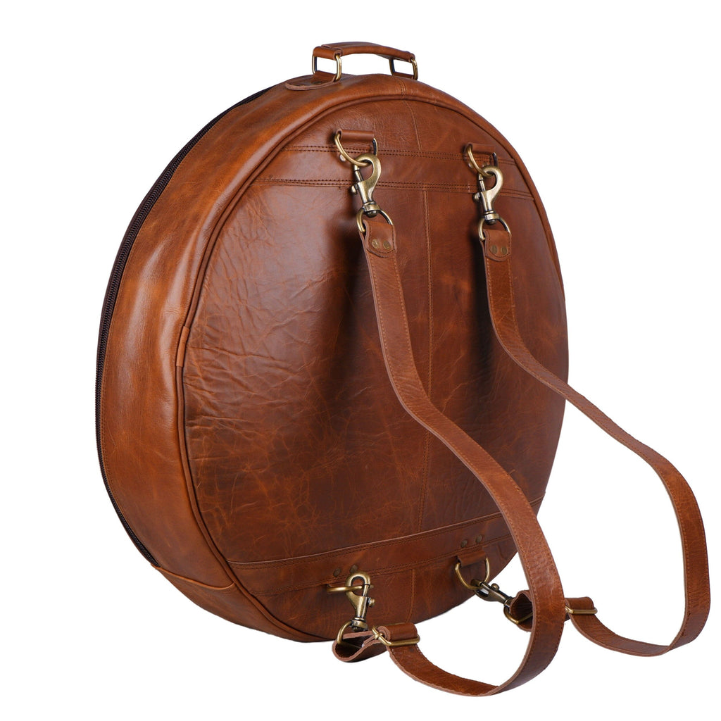 Rustic Buffalo Cymbal Case Classy Leather Bags