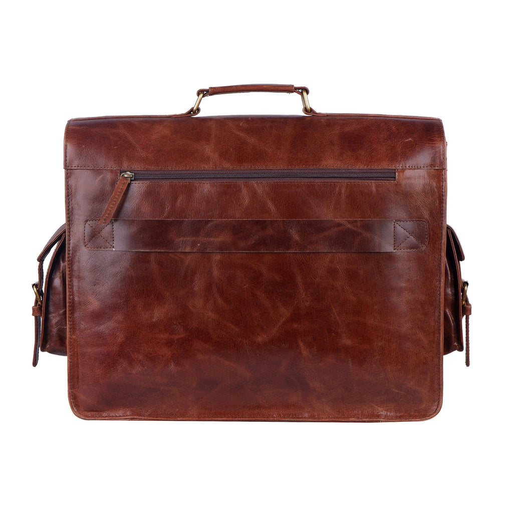 The Men's Distressed Classy Leather Bags