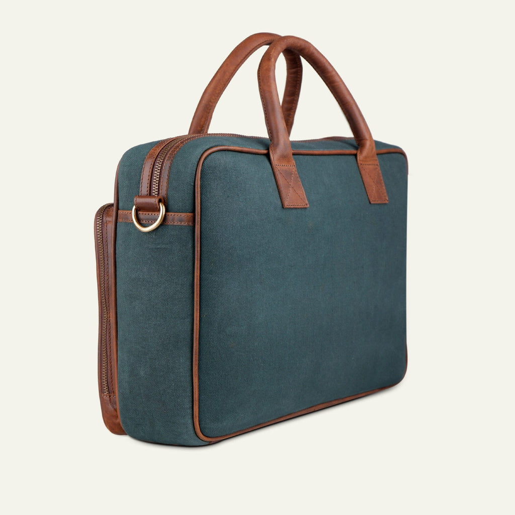 Air Boss Canvas Classy Leather Bags