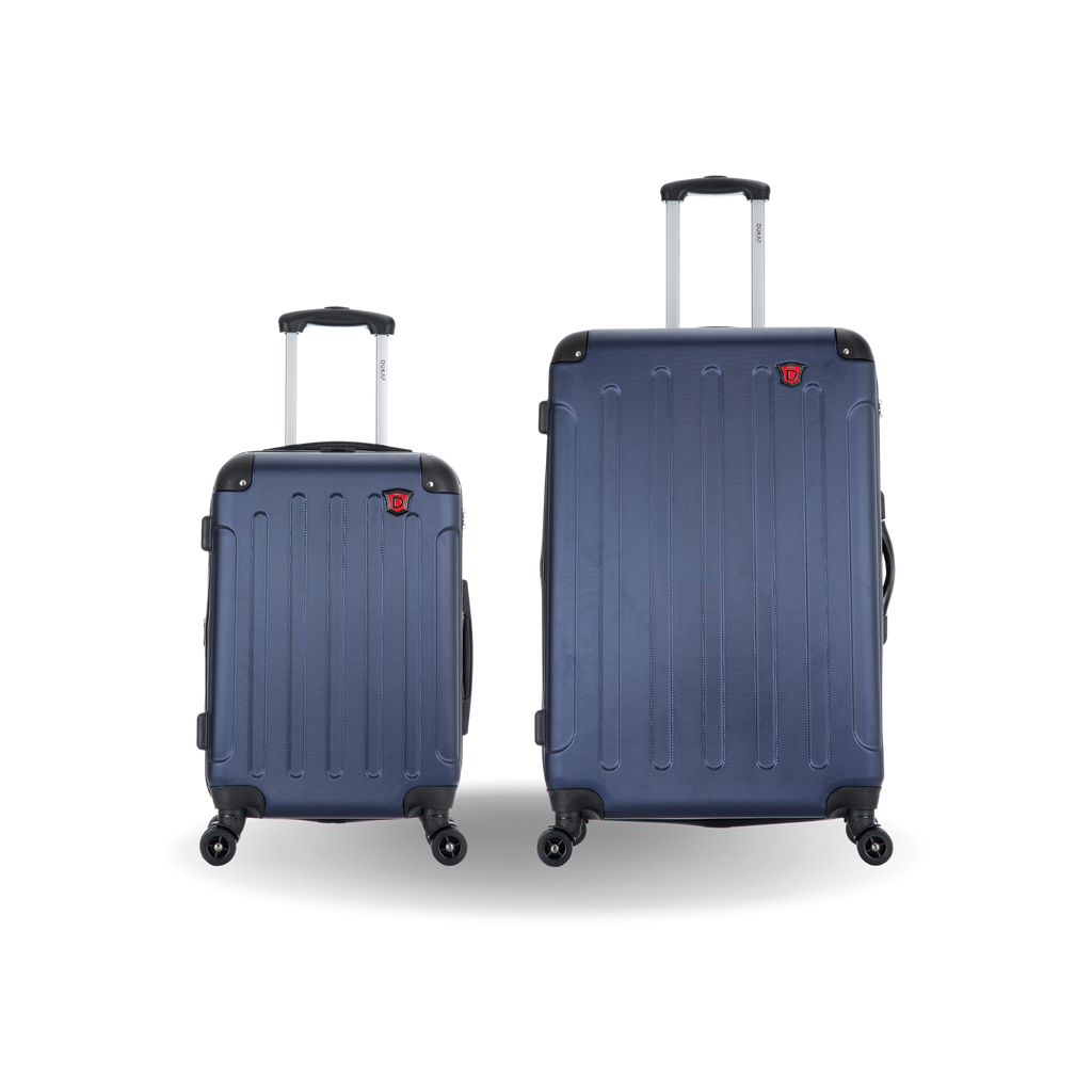 INTELY 2 Piece Set 20''/28'' with Built-in Digital Weight Scale Dukap