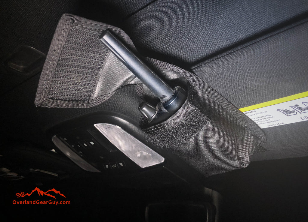 Sun Visor Radio Pouch Overland Gear Guy