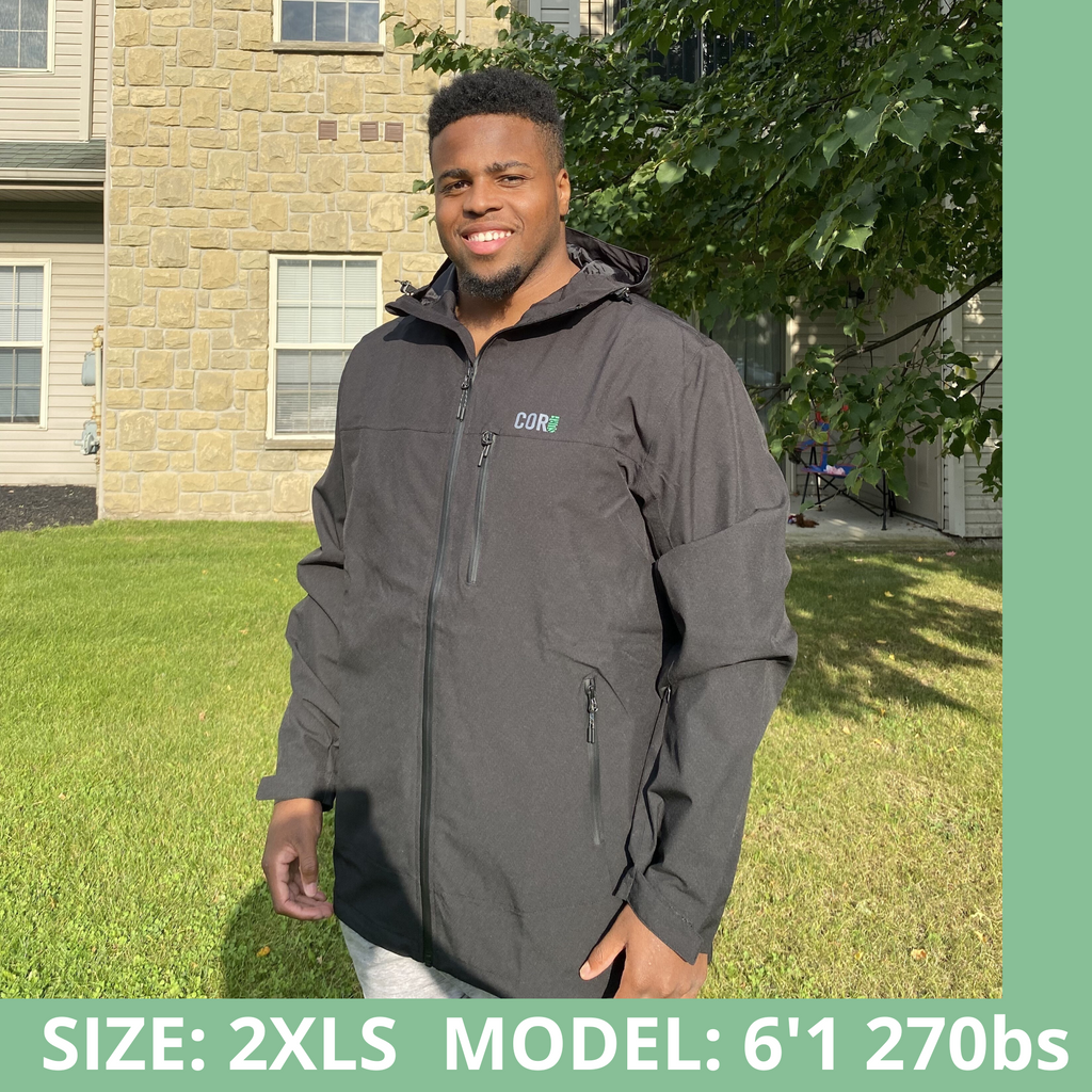 The Huakai Travel Rain Jacket - Unisex COR Surf