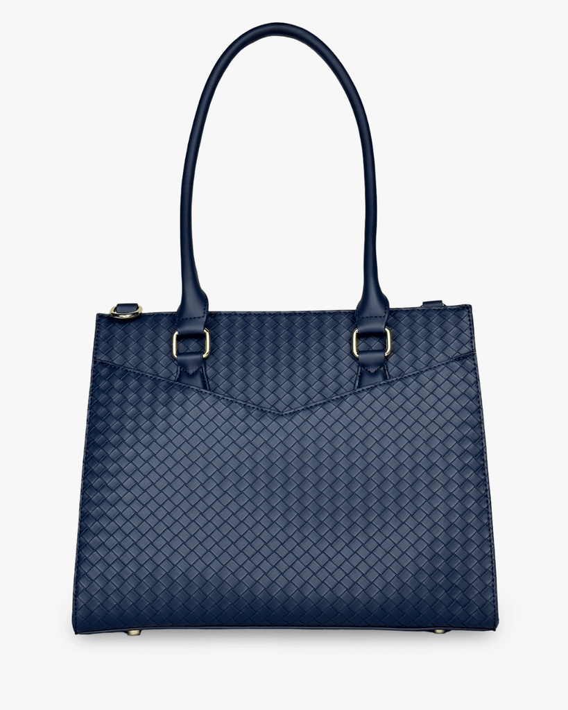 The Montrose Diaper Bag Tote - Cobalt Baldwin Baby Company