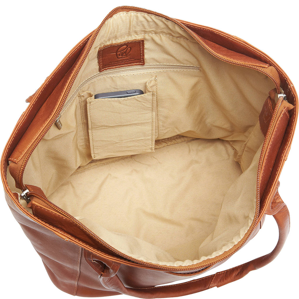 Piel Leather Small Tote Bag Piel