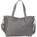 Piel Leather Open Tote/ Cross Body Bag Piel